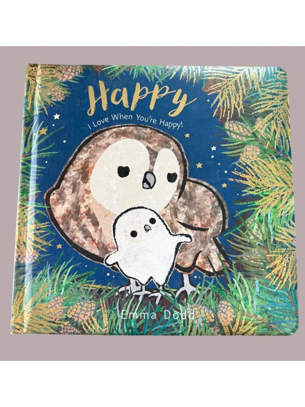 Happy By Emma Dodd Hardcover Childrens Picture Book 2017 Nosy Crow 8"x8"